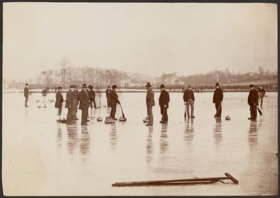 Curling Match by Charles Reid