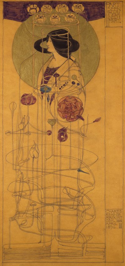 Part Seen, Imagined Part by Charles Rennie Mackintosh