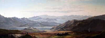 Mountain Scene, Wales by Charles Robert Leslie