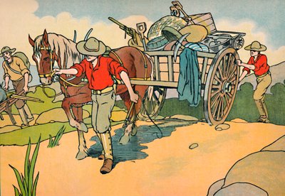 Off to the Gold-Fields, 1912 by Charles Robinson