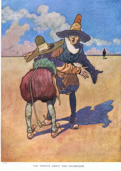 The dispute about the Chameleon by Charles Robinson