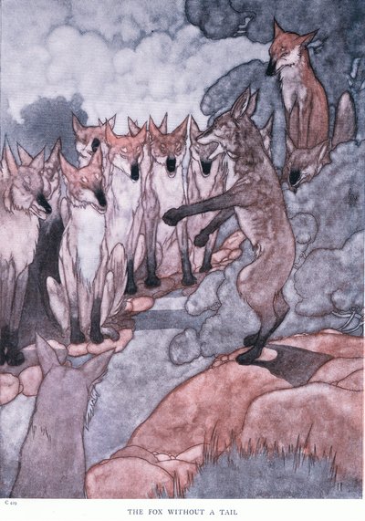 The fox without a tail by Charles Robinson