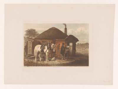 Blacksmith Talking to a Man by Charles Rochussen