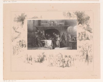 Knights Around a Table by Charles Rochussen