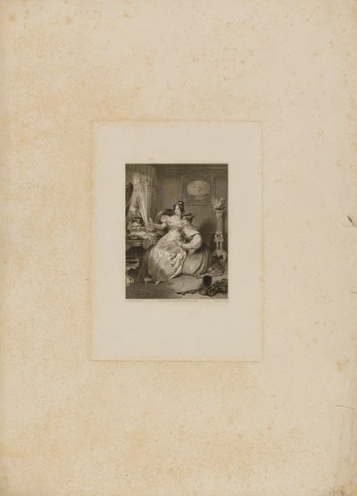 Two Girls in Boudoir by Charles Rolls