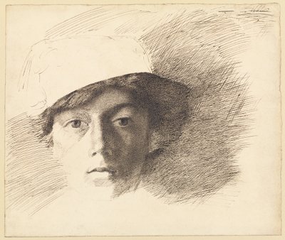 Self-Portrait by Charles Samuel Keene