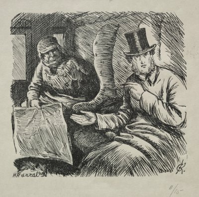 Smoking Strictly Prohibited by Charles Samuel Keene