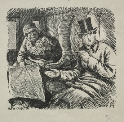 Smoking Strictly Prohibited by Charles Samuel Keene