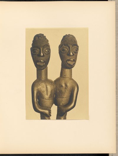 African Wood Sculpture by Charles Sheeler