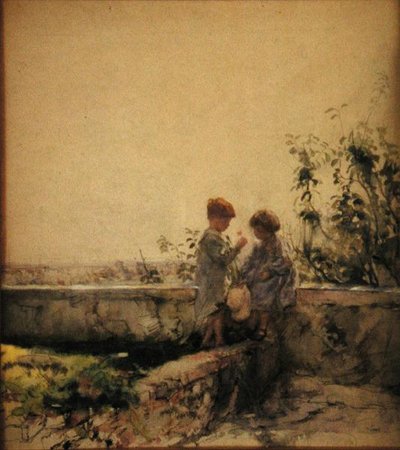 Exaltation of a Flower by Charles Sims