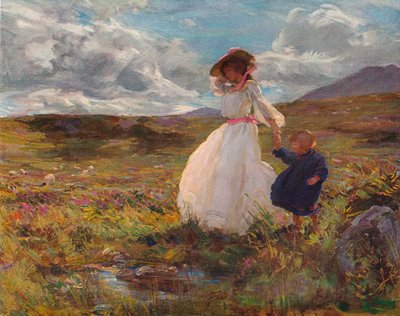 Sunshine and Wind, c1907 by Charles Sims