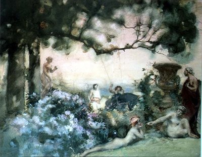 The Swing by Charles Sims