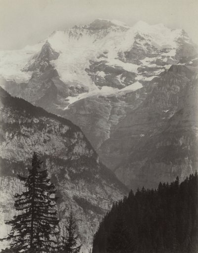 Jungfrau, View from Mürren, Switzerland by Charles Soulier