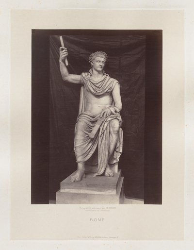 Statue of Tiberius, Vatican by Charles Soulier