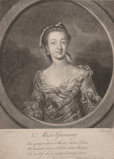 Miss Catharine Gunning by Charles Spooner