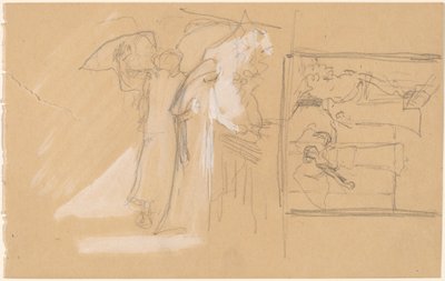 Studies for a Panel by Charles Sprague Pearce