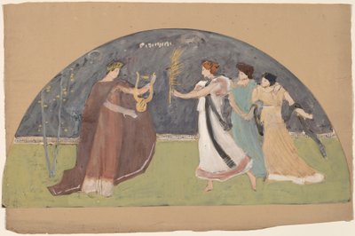 Study for a Lunette by Charles Sprague Pearce