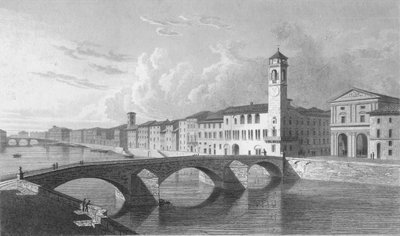 Pisa, 1818 by Charles Theodosius Heath