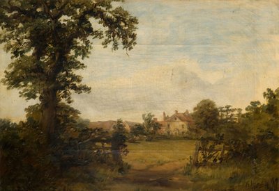Metchley Park Farm, Harborne, 1845 by Charles Thomas Burt