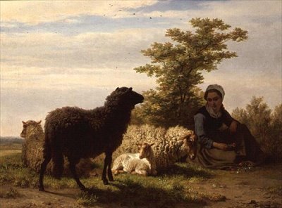 The Shepherdess by Charles Tschaggeny