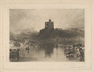 Norham Castle, on the River Tweed by Charles Turner