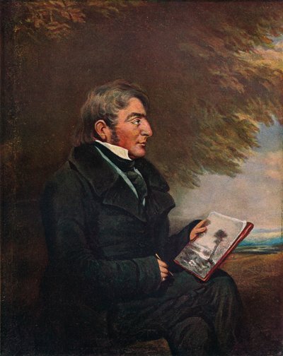 Portrait of JMW Turner, c1841 by Charles Turner