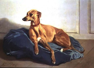Study of a Hound by Charles Verlat