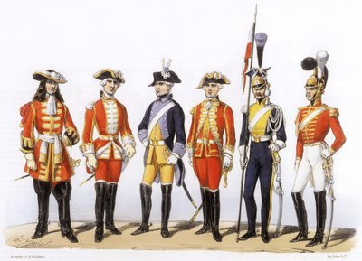 French Army Uniforms: Light-Horses by Charles Vernier