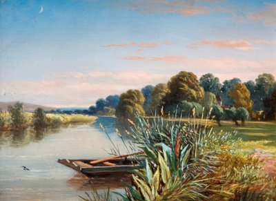 River Scene by Charles Walter Radclyffe