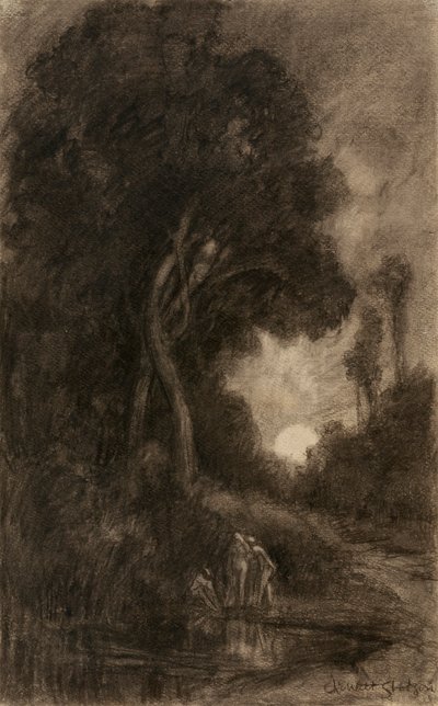 Bathers by Moonlight by Charles Walter Stetson