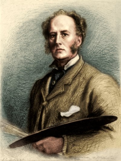 John Everett Millais, British artist, c1880-1882 by Charles Waltner