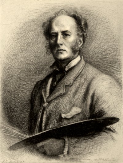 John Everett Millais, British Artist by Charles Waltner