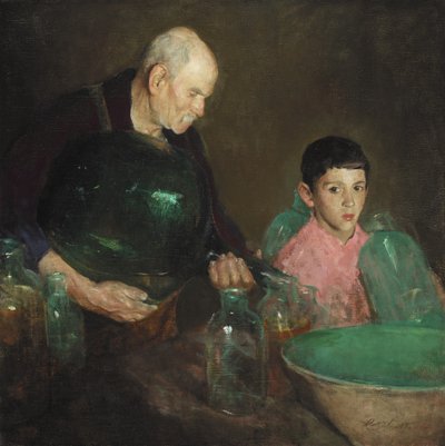 Refining Oil by Charles Webster Hawthorne