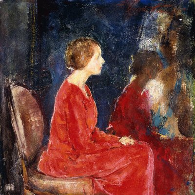 The Red Dress by Charles Webster Hawthorne