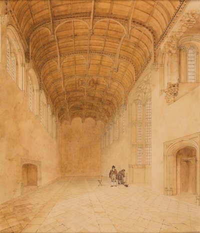 Crosby Hall (No.2), c.1818 by Charles Wild
