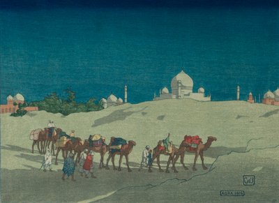 Agra by Charles William Bartlett