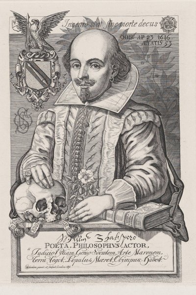 William Shakespeare, 1876 by Charles William Sherborn