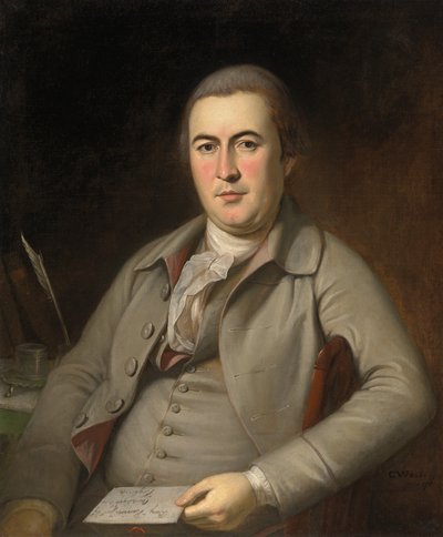 Benjamin Harrison, Jr., 1783 by Charles Willson Peale