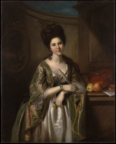 Deborah McClenachan Stewart by Charles Willson Peale