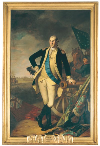 George Washington at Princeton by Charles Willson Peale