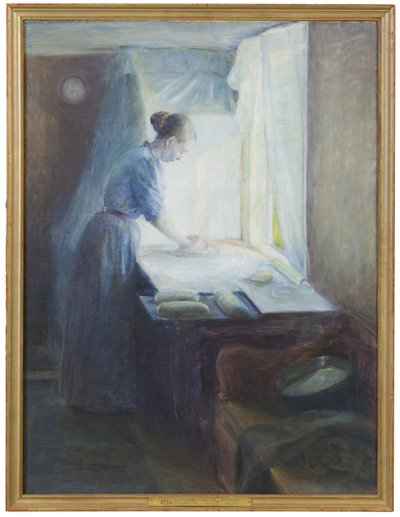Bread-making by Charlotte Mannheimer