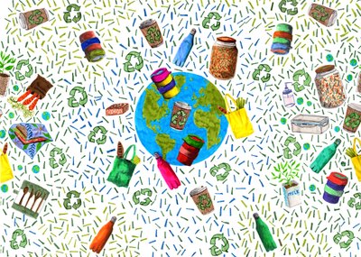 Recycling Bin Design by Charlotte Orr
