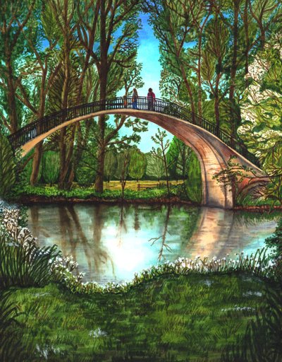 Spring in University Parks by Charlotte Orr