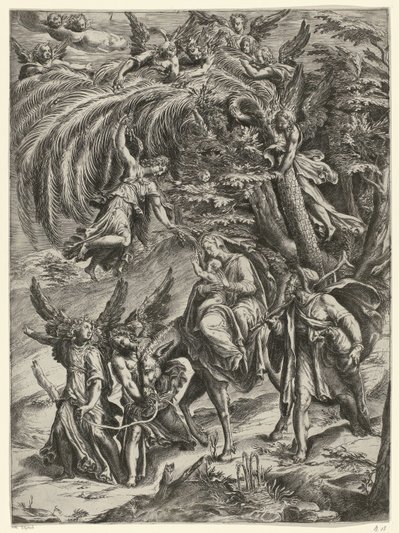 Return from the Flight into Egypt by Cherubino Alberti