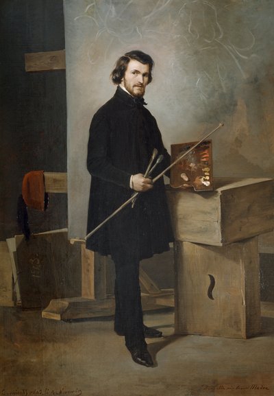 Self-Portrait by Cherubino Cornienti