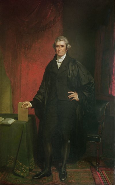 Chief Justice Marshall (1755-1835) by Chester Harding