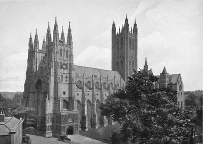 Canterbury Cathedral by Chester Vaughan