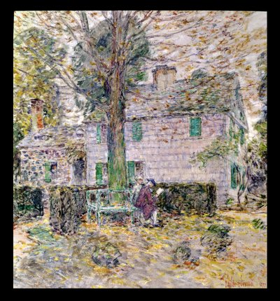Indian Summer in Colonial Days by Childe Frederick Hassam