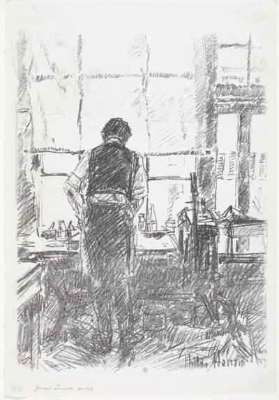 Joseph Pennell by Childe Frederick Hassam