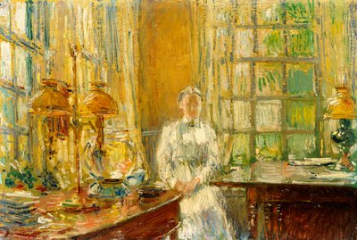 Mrs. Holley of Cos Cob by Childe Frederick Hassam